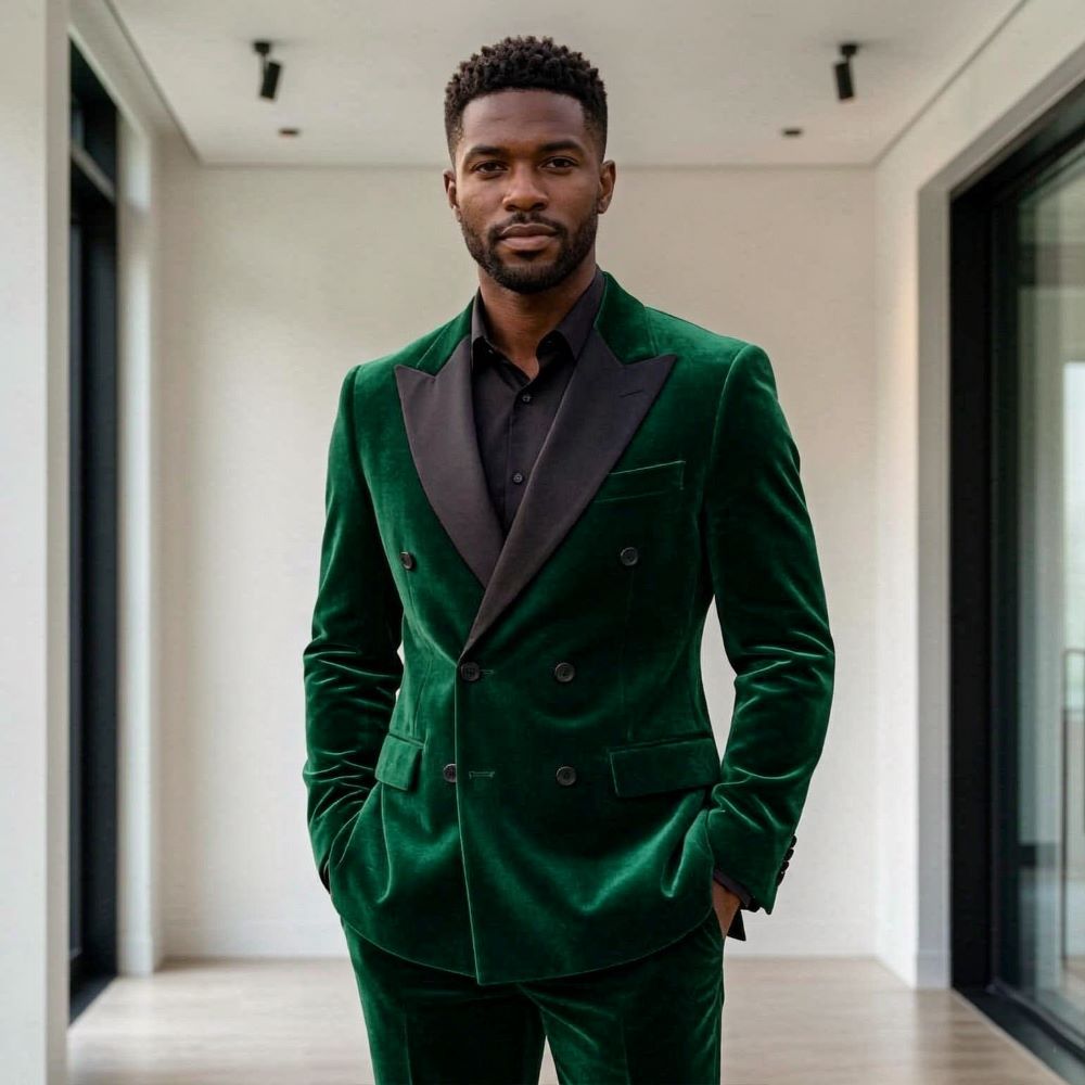 Formal Velvet Suits for Men Do - Men Formal Wear Fashion recension och pris