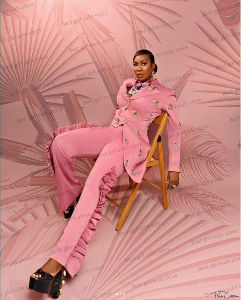Pink Wedding Women Suit Set Bl - Men'S Formal Wear For Wedding Guest recension och pris