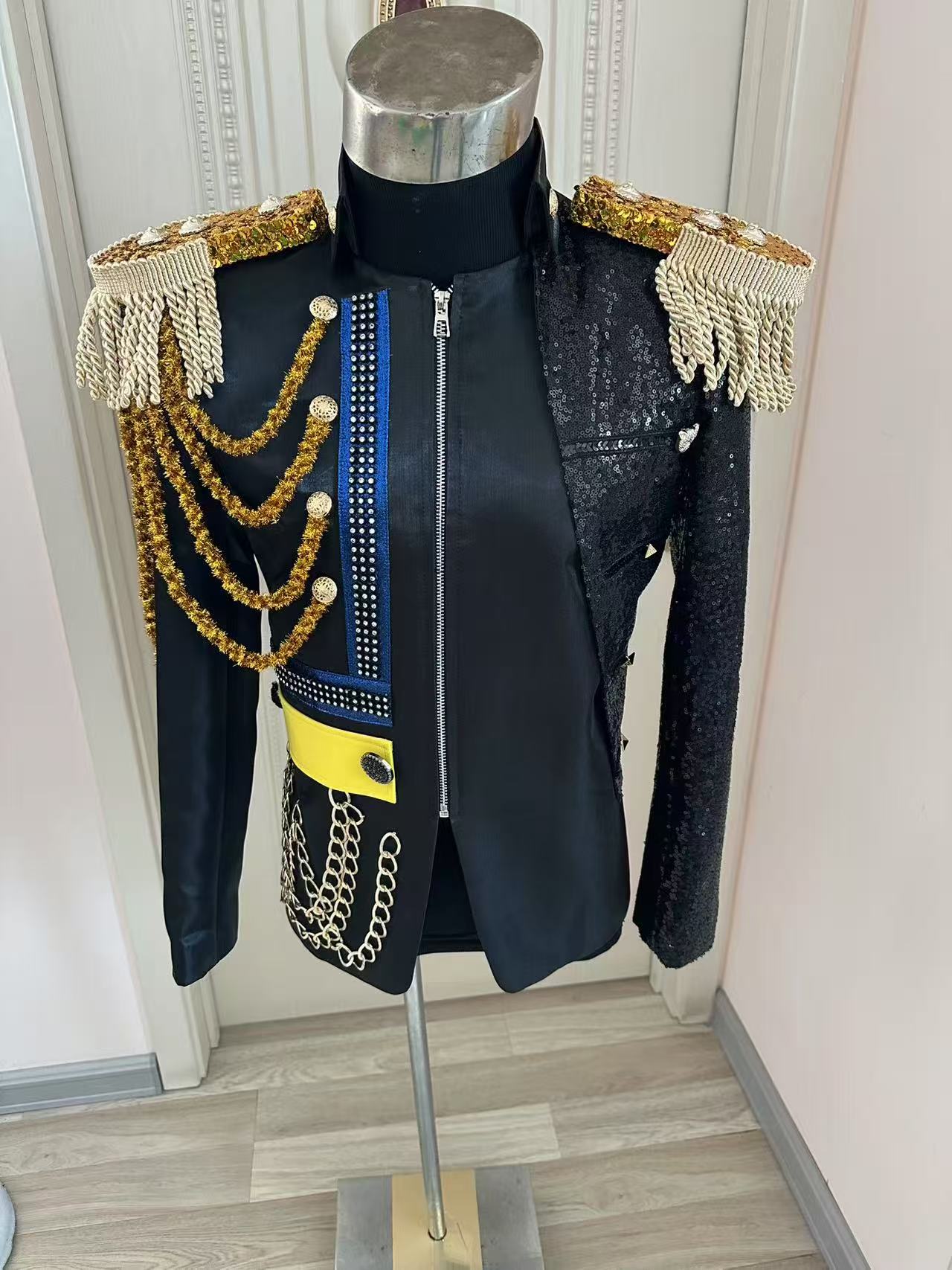 New Men Tassel Royal Jacket We - Men Formal Wear Wedding recension och pris