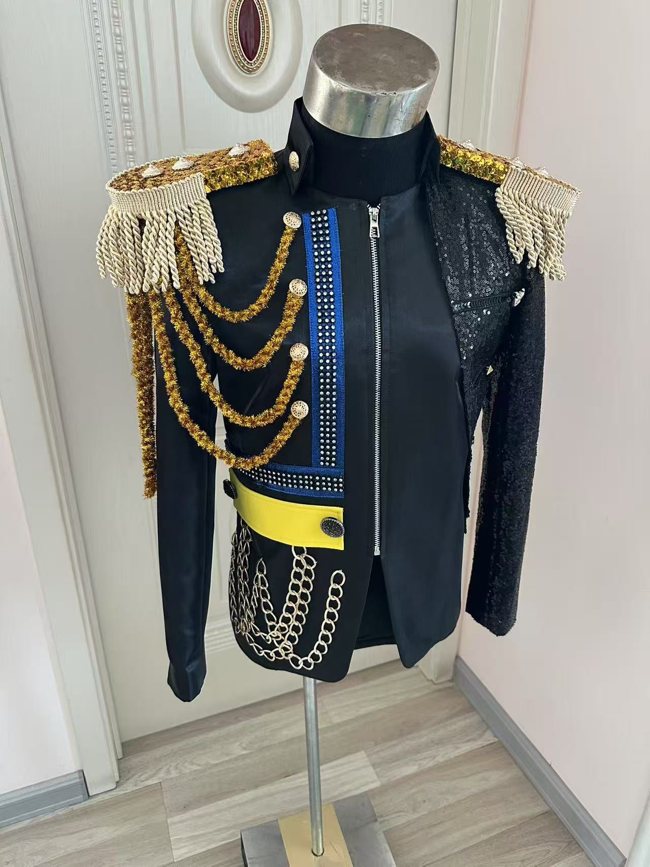New Men Tassel Royal Jacket We - Men Formal Wear Wedding recension och pris