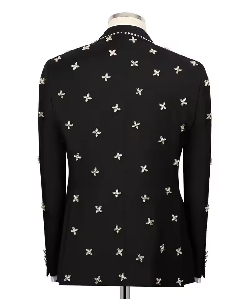 Luxury Diamond Beaded Men Tuxe - Men'S Formal Evening Wear recension och pris