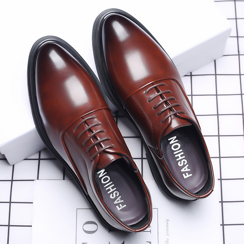 Men Dress Shoes Formal Oxfords - Men Formal Wear Wedding recension och pris