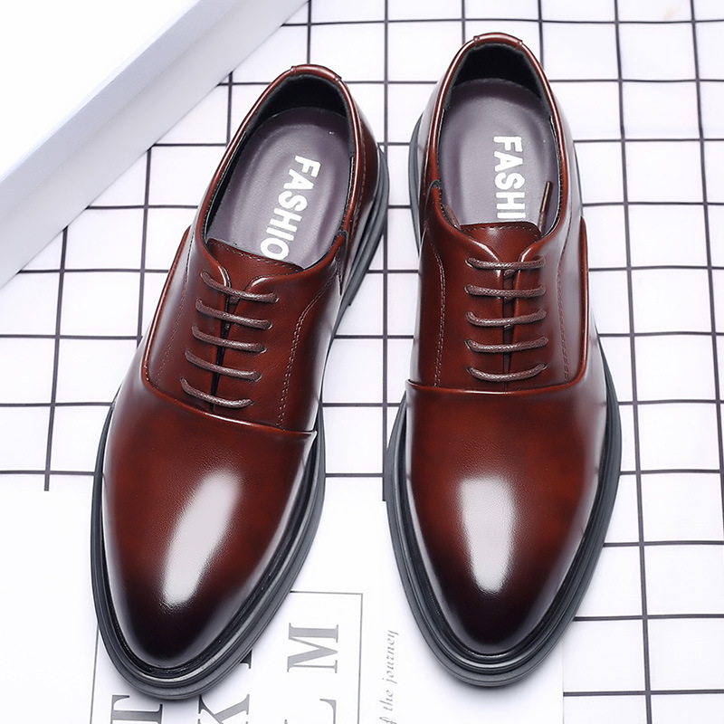 Men Dress Shoes Formal Oxfords - Men Formal Wear Wedding recension och pris