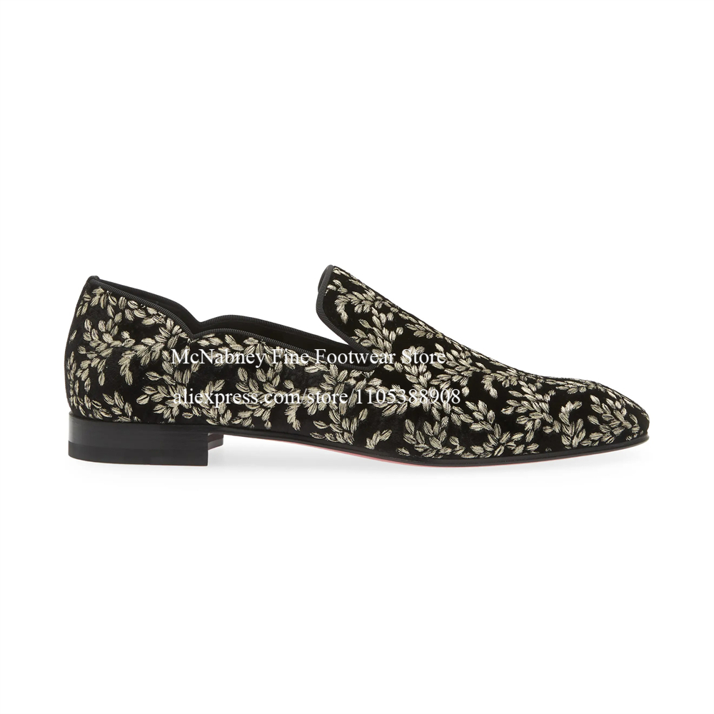 Black Silk Velvet Slip On Loaf - Men'S Formal Evening Wear recension och pris