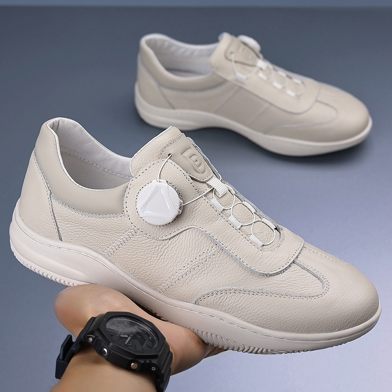 Trendy Leather Shoes Men Casua - Men Formal Wear With Sneakers recension och pris