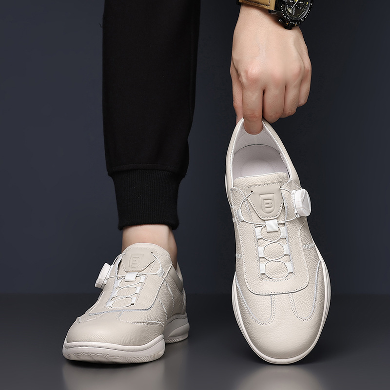 Trendy Leather Shoes Men Casua - Men Formal Wear With Sneakers recension och pris