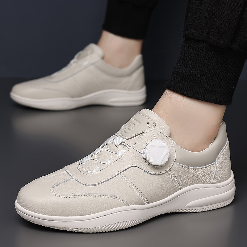 Trendy Leather Shoes Men Casua - Men Formal Wear With Sneakers recension och pris
