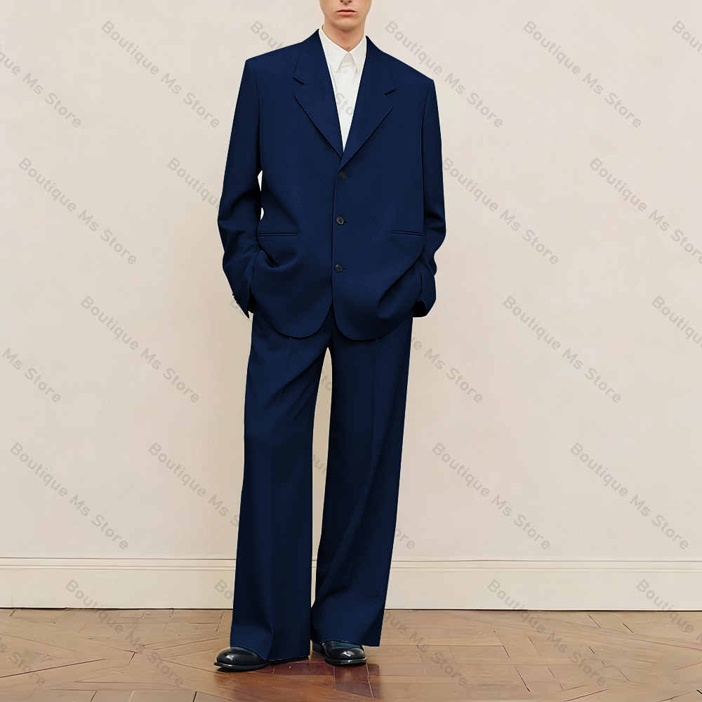 Men's Black Oversized Suit Set - Men Formal Wear Wedding recension och pris