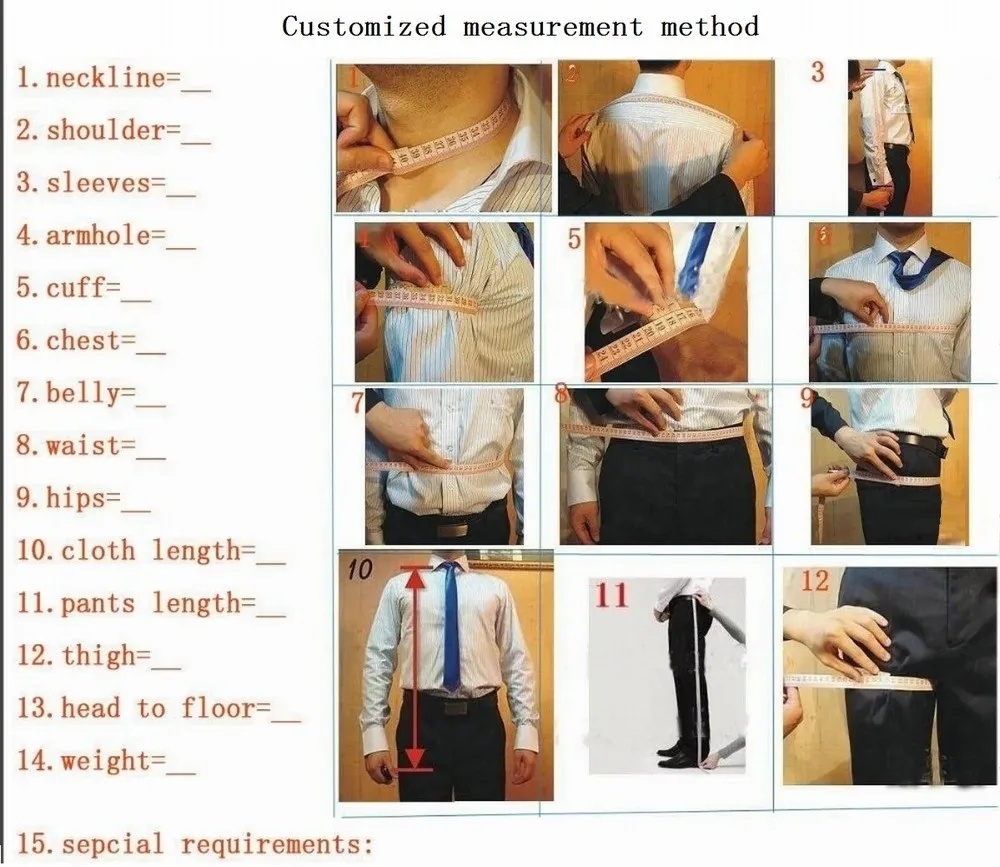 Customized Slim Fit Men's Flor - Men Formal Wear Wedding recension och pris
